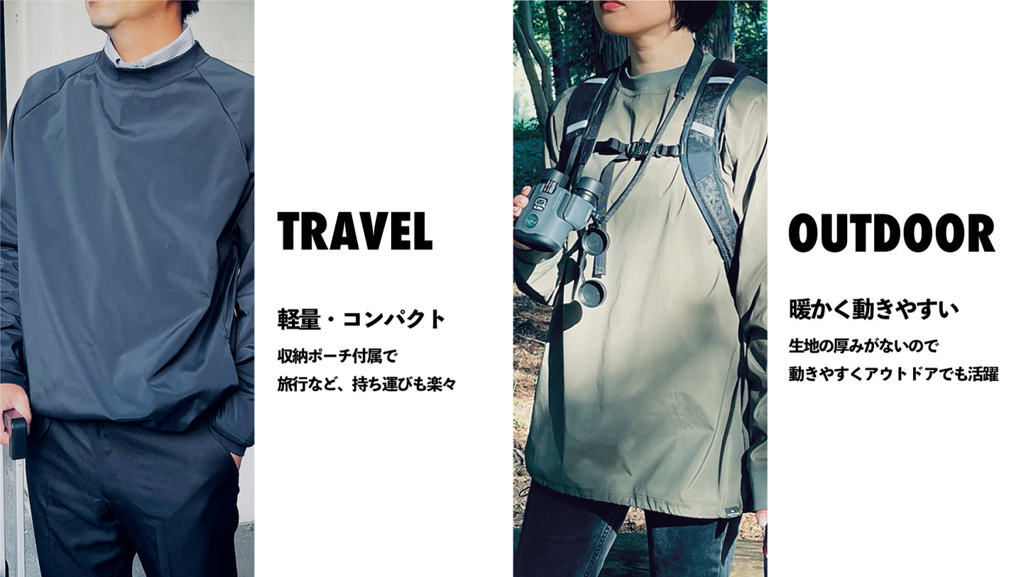 <FLARE FORCE®︎>プルオーバージャケット