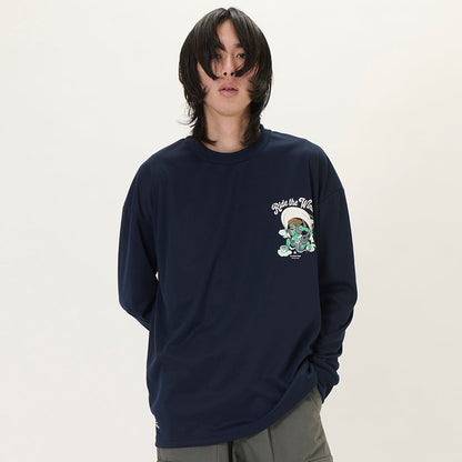 <フレイムリターダント(難燃素材）LONG SLEEVE TEE > FUJIN